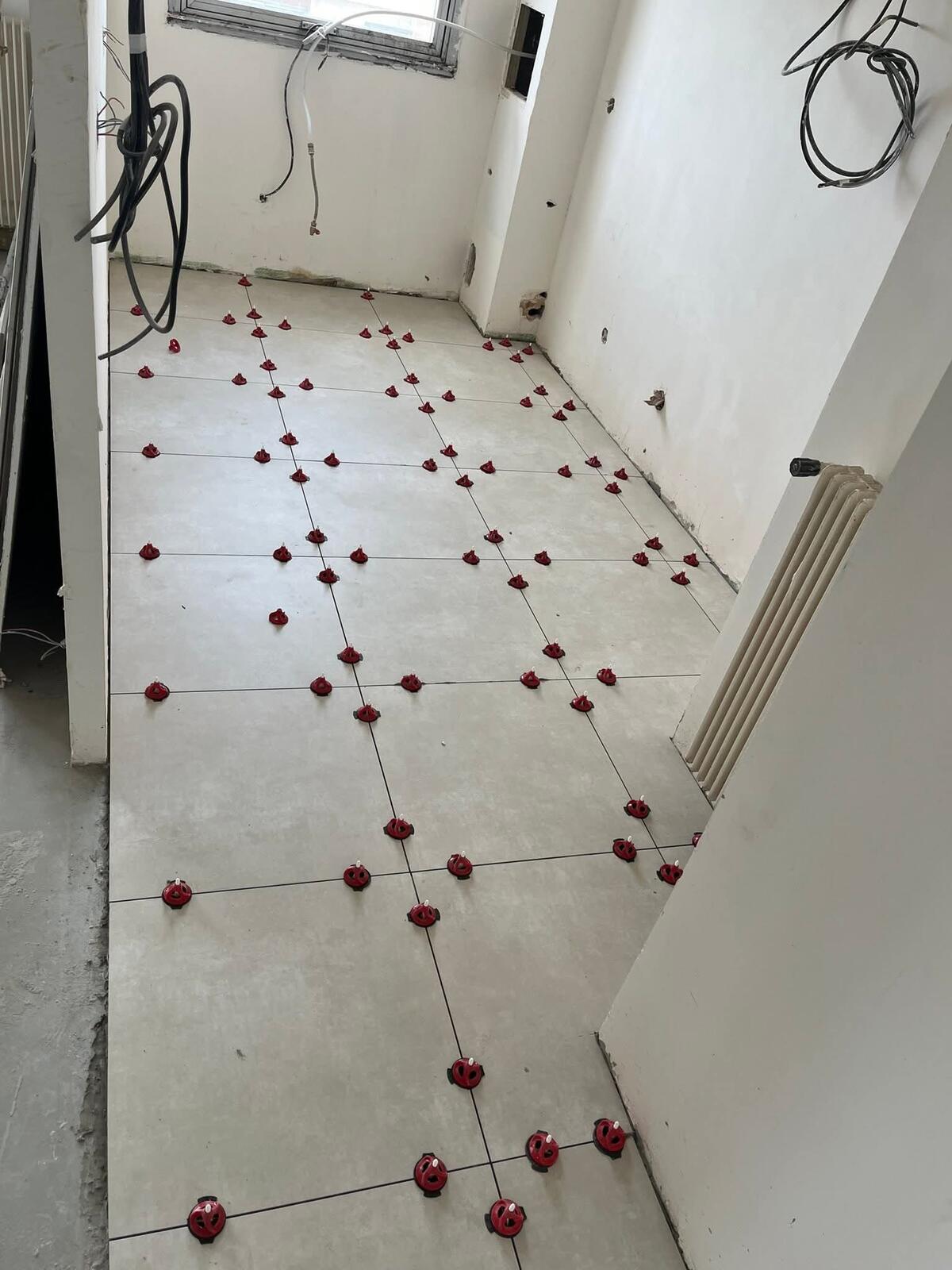 Rénovation des sols et pose de carrelage
